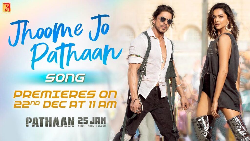 Finally Jhoome Jo Pathaan Song out