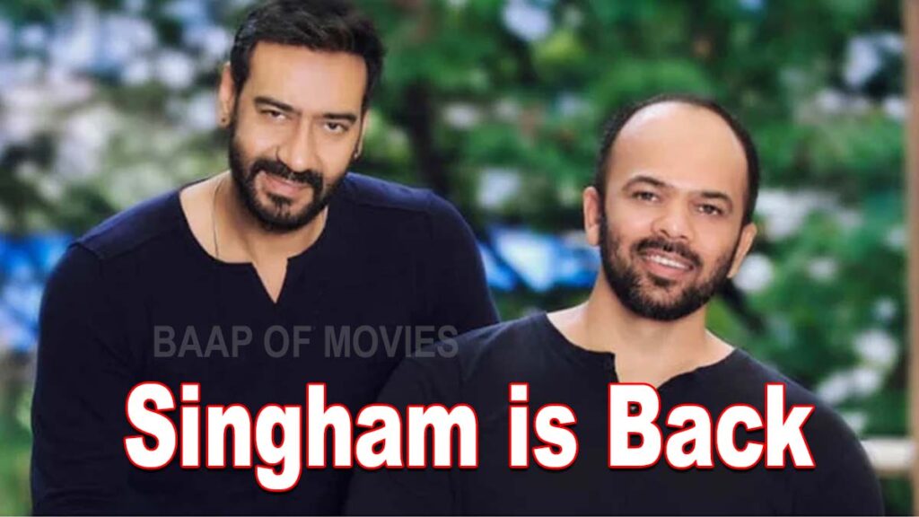 Once again Ajay devgn collab with Rohit shetty coming back to the cop- universe of Rohit Shetty!