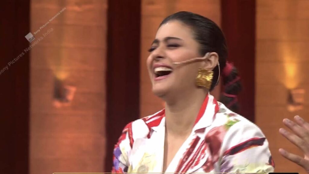 Kajol Roars with Laughter at Ajay Devgn's Mimicry on Kapil Sharma's Show