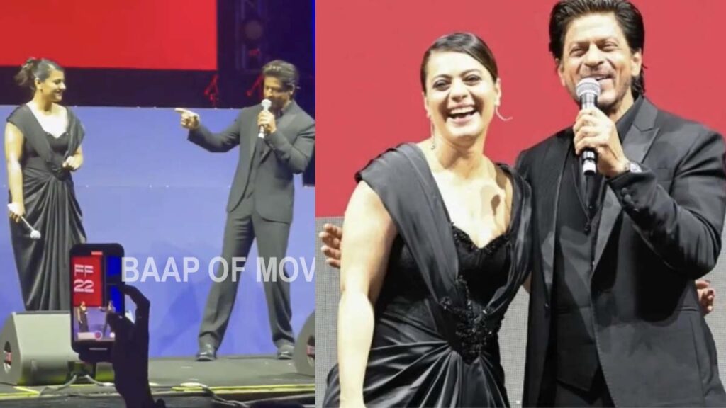 Shah Rukh Khan with Kajol on second edition of Red Sea Film Festival in Jeddah 2022