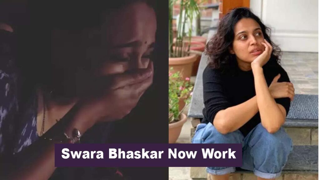 Swara Bhaskar is upset about not getting work for movies