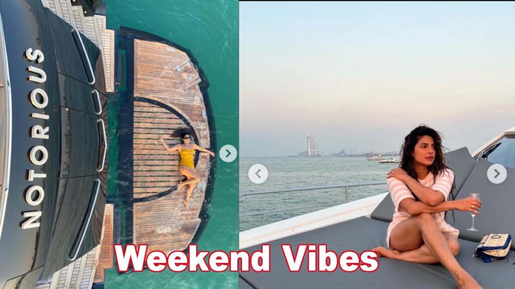 Priyanka Chopra posted photos and videos to Instagram of her weekend in Dubai