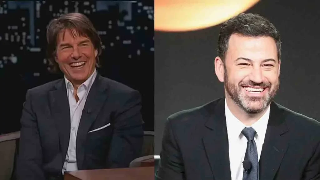 Tom Cruise Appeared On Jimmy Kimmel Talk Show