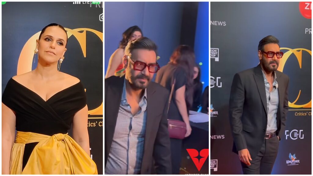Here Is a Glimpse of Ajay Devgn, Sudhir Mishra, and Neha Dhupia at the 2023 Critics Choice Awards