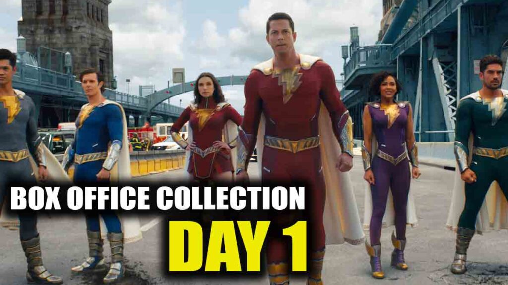 Shazam 2 Day 1 Box Office Collection