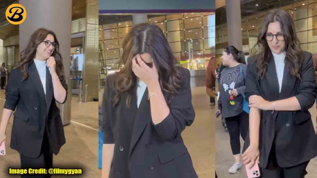 Parineeti Chopra Trending girl on Social media Spotted at Mumbai Airport