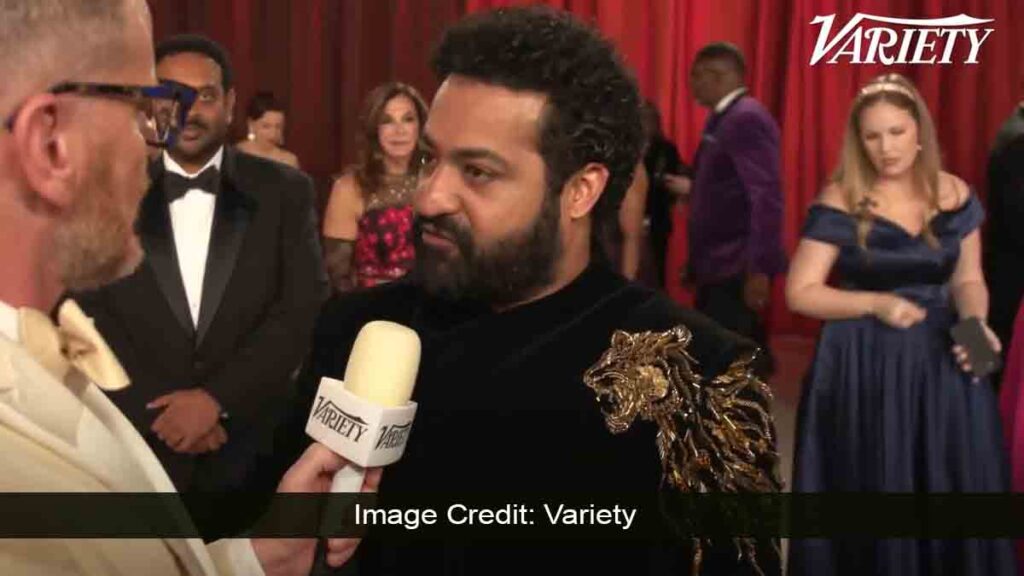 Jr NTR Talking About 'RRR' Sequel at The 95th Annual Oscars 2023 In Los Angeles