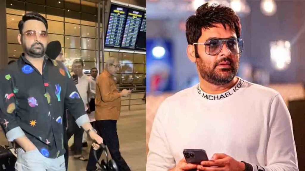 Kapil Sharma Spotted At Airport Today
