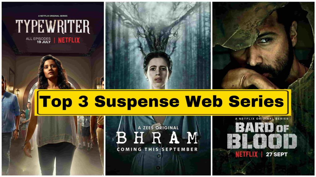 Some Different Suspense Thriller Web Series List
