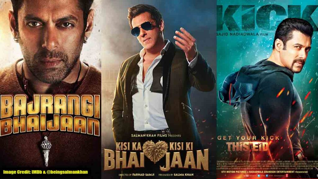 Kisi Ka Bhai Kisi Ki Jaan Starrer Salman Khan All Time Eid Released Movies List