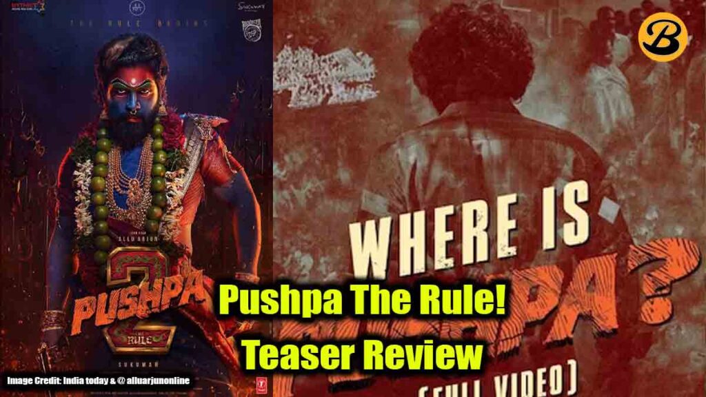 Pushpa The Rule Teaser