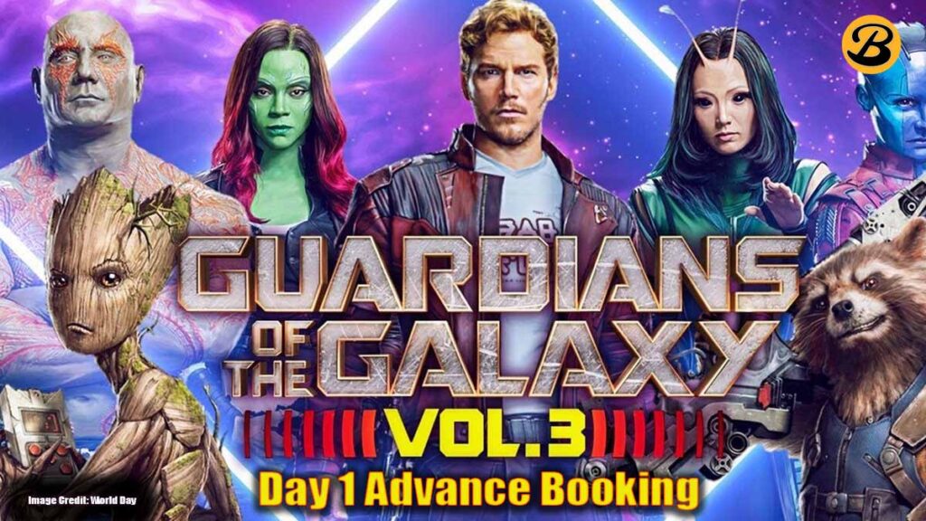 Guardians of the Galaxy Vol. 3 First Day Advance Booking Report