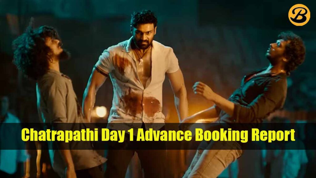 Chatrapathi First Day Advance Booking Report
