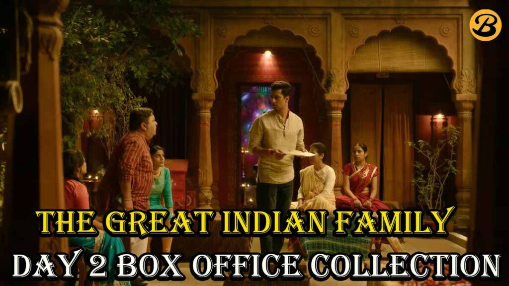 The Great Indian Family Day 2 Box Office Collection