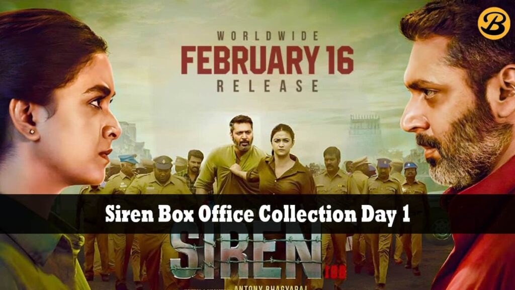 Siren Box Office Collection Day 1: Jayam Ravi's Crime Thriller Begins Box Office Journey with a Decent Number in India (Early Estimates)