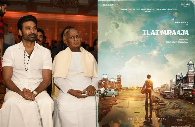 ILAIYARAAJA Biopic First Look Unveils: Dhanush Portraying Title role in the Venture