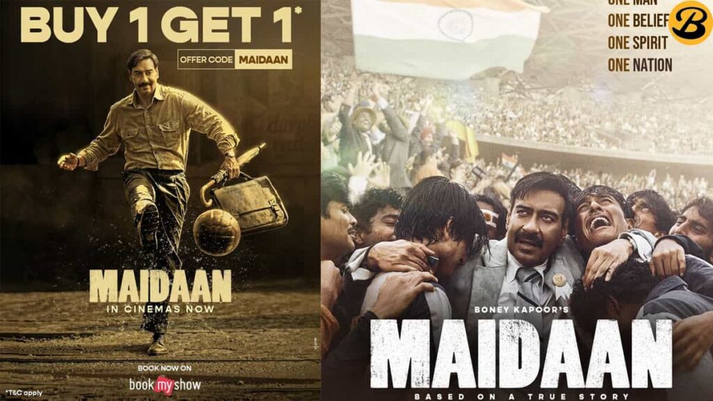 Ajay Devgn Fronted Maidaan Makers Announces Buy 1 Get 1 Free Ticket Offer from the Second Day