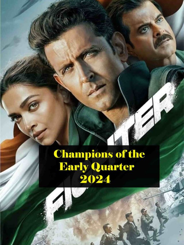Quarterly Champions: Top 10 Bollywood Grossing Movies in Early 2024!