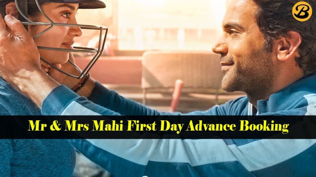 Mr & Mrs Mahi First Day Advance Booking Report