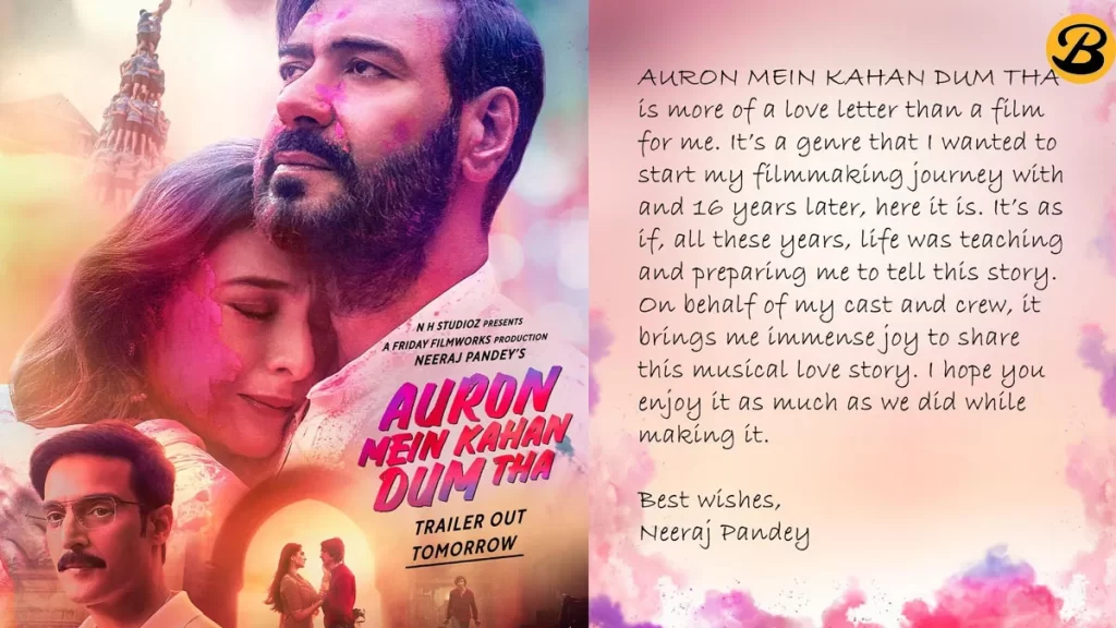 Auron Mein Kahan Dum Tha Trailer