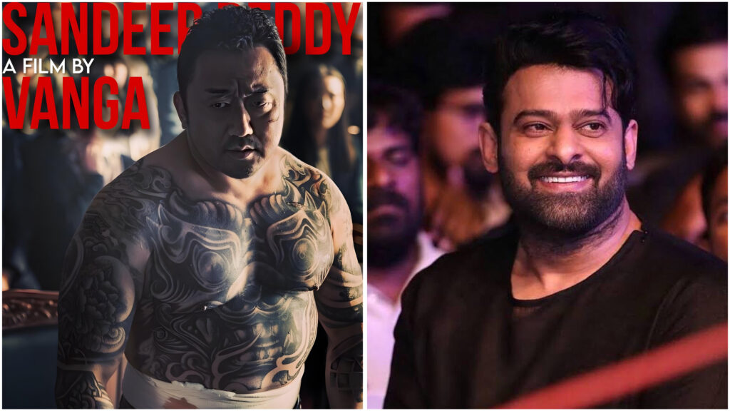 Sandeep Reddy Vanga to Bring Prabhas and South Korean Actor Ma Dong-seok