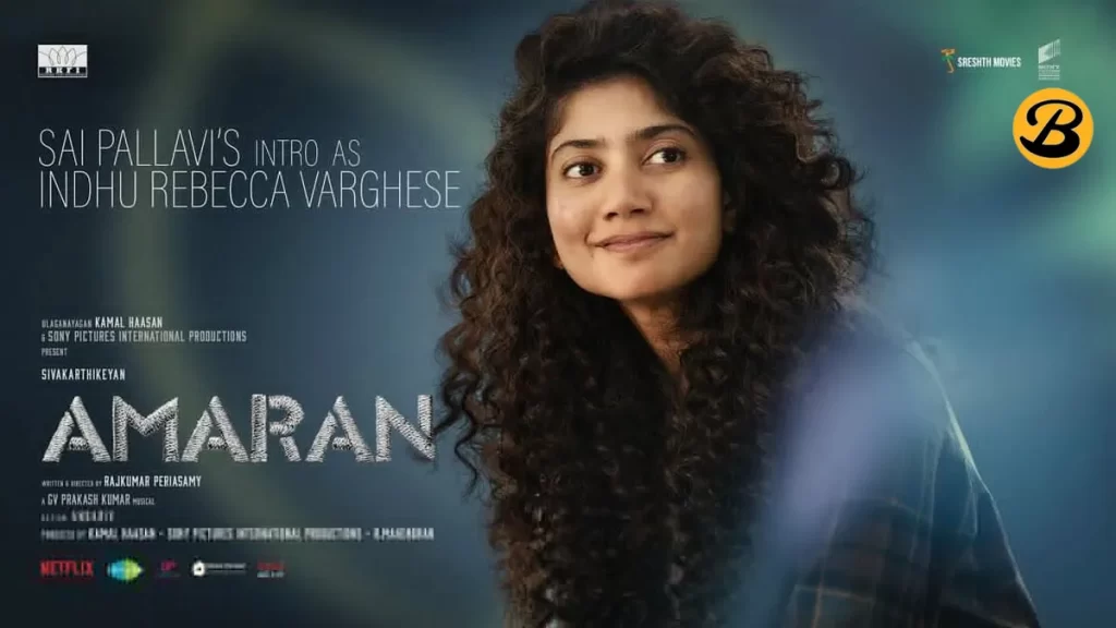 Sai Pallavi featuring Intro out from Amaran