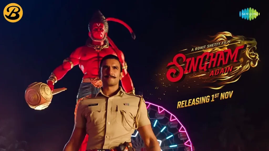 Singham Again first single Jai Bajrangbali to be released tomorrow