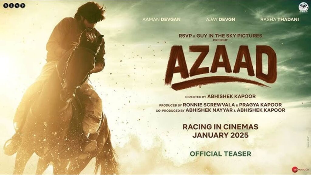 Azaad teaser unveils now