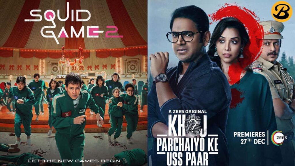 Christmas to New Year 2024 week OTT releases