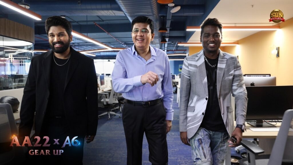 Allu Arjun and Atlee unites with Sun pictures for Superhero film AA22 x A6
