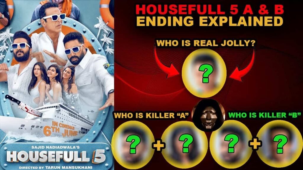 Housefull 5 Part A and B Endings Explained