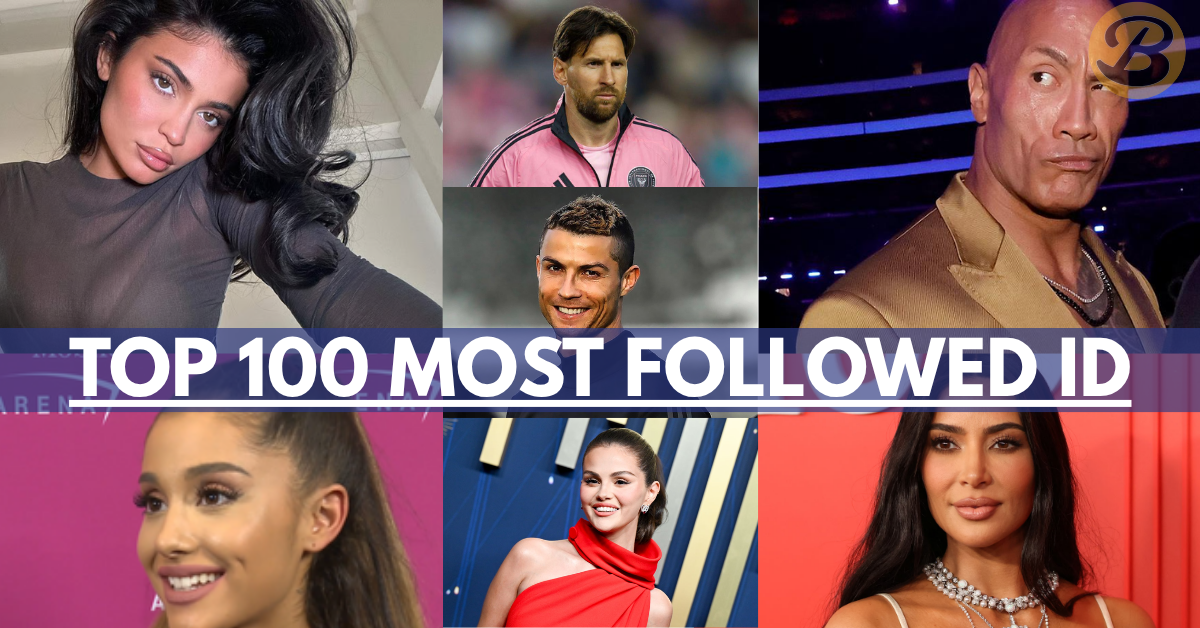 Top 100 Most Followed Instagram Accounts in the World
