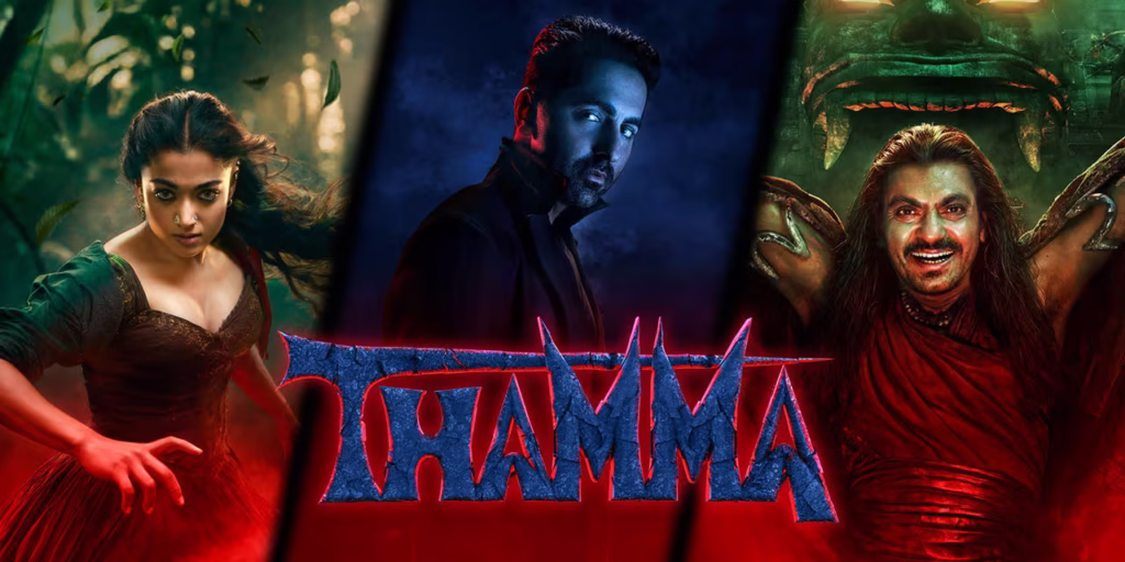 Thamma Movie Review (2025): Nawazuddin Siddiqui, Ayushmann Khurrana and Rashmika Mandanna Shine in Maddock’s Perfect Diwali Horror-Comedy 2 Thamma Movie Review